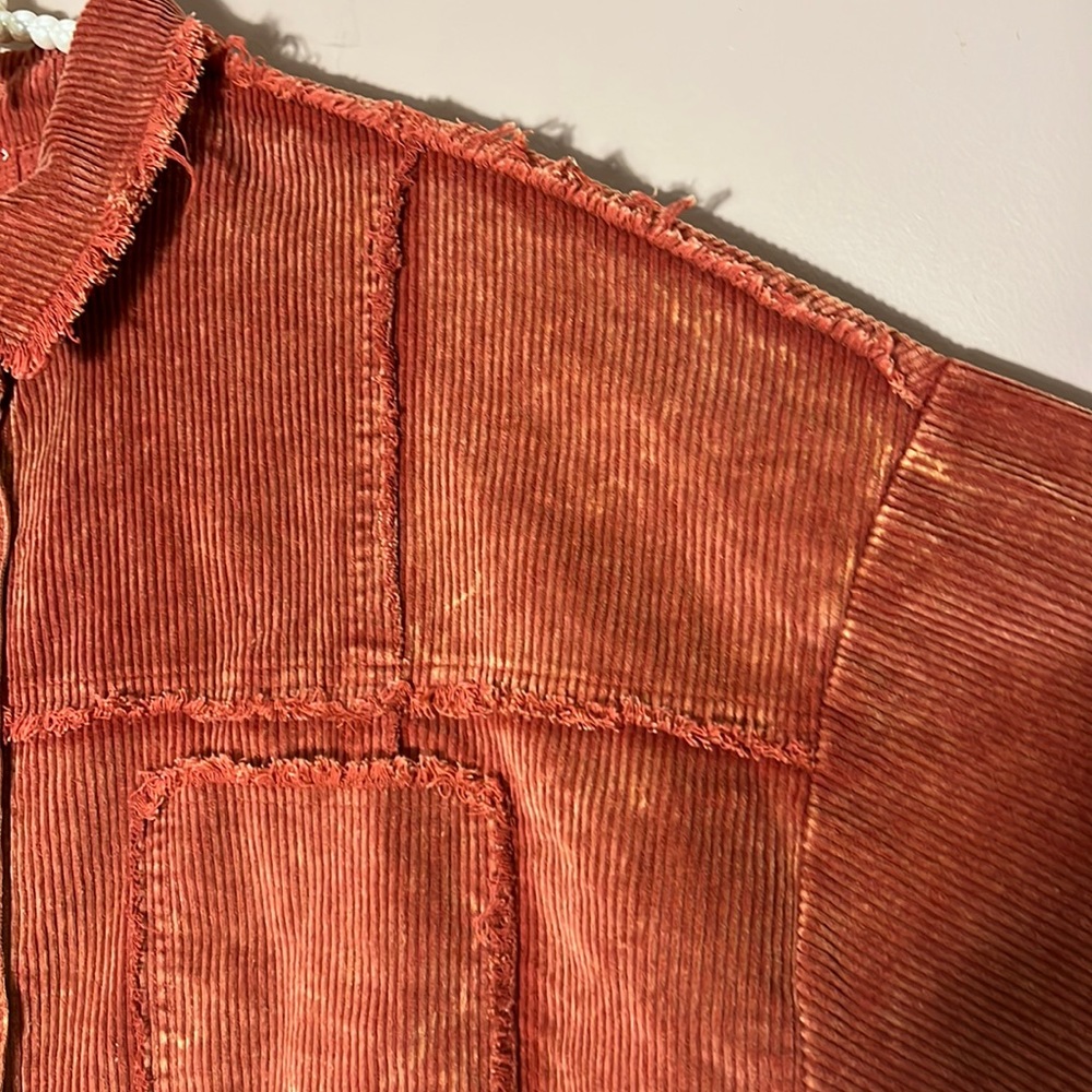 Umgee Corduroy Acid Wash Jacket - Picture 4 of 8